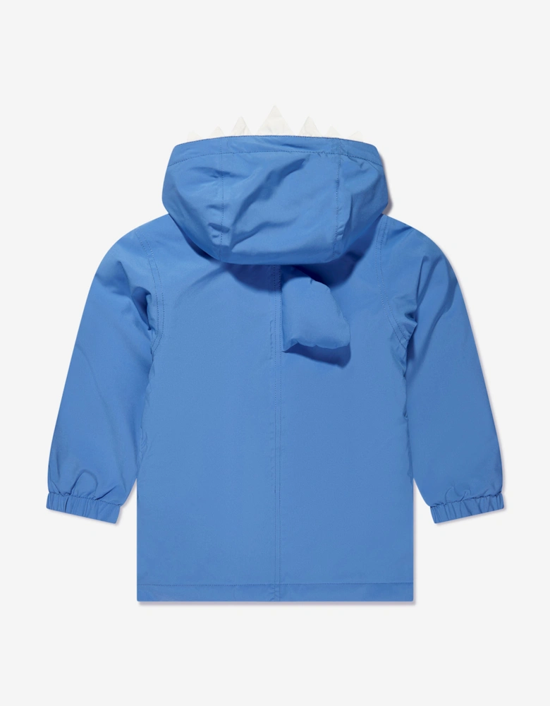 Boys Reef The Shark Waterproof Coat in Blue