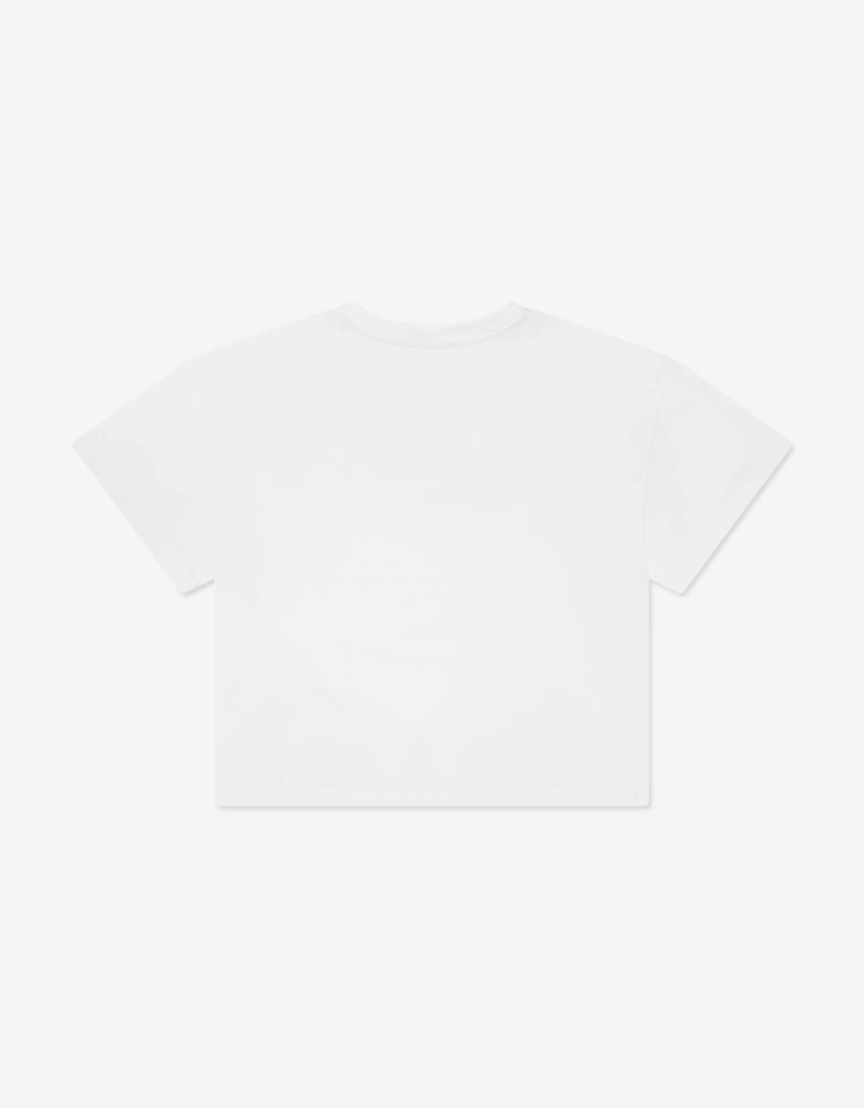 Girls Logo T-Shirt in White