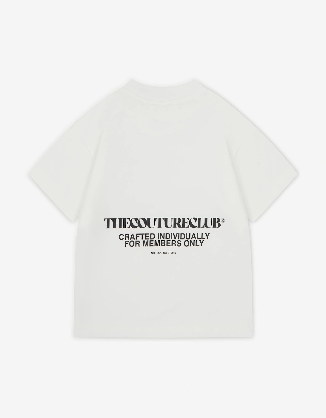 Kids Heavyweight Copyright T-Shirt in Ivory