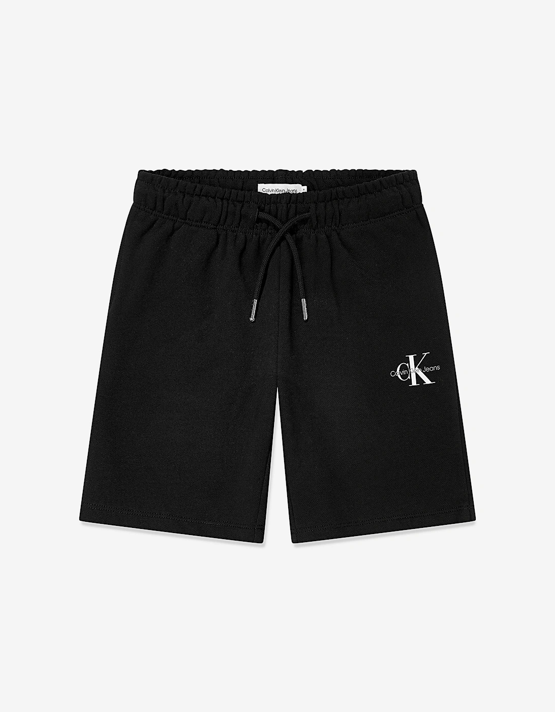 Kids Monogram Relaxed Shorts in Black, 5 of 4