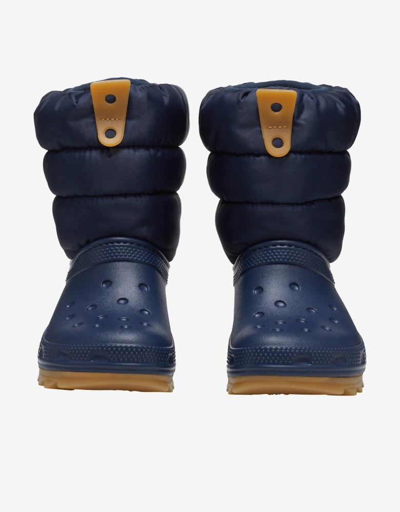 Kids Classic Neo Puff Boots in Navy
