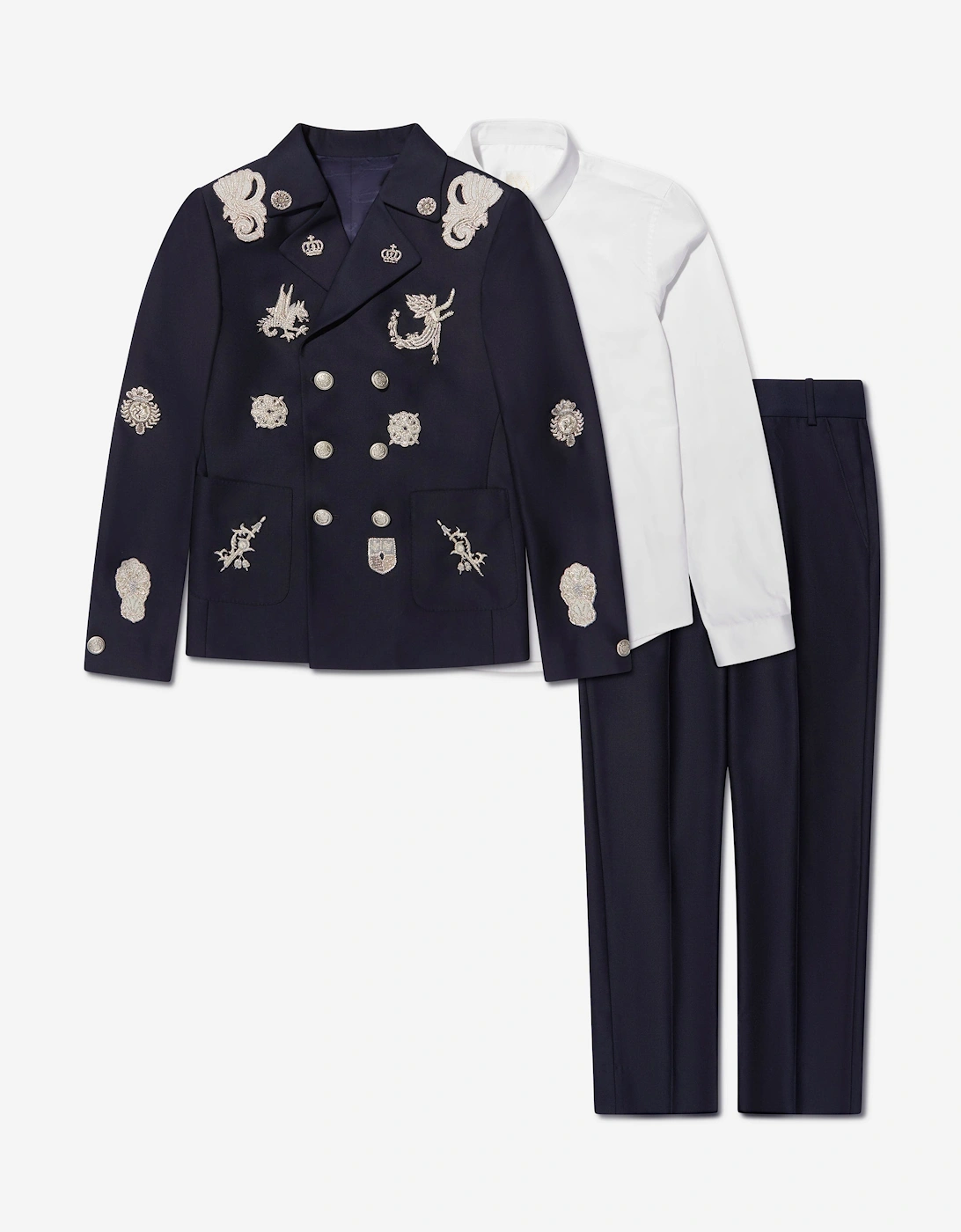 Boys Neil Suit in Navy