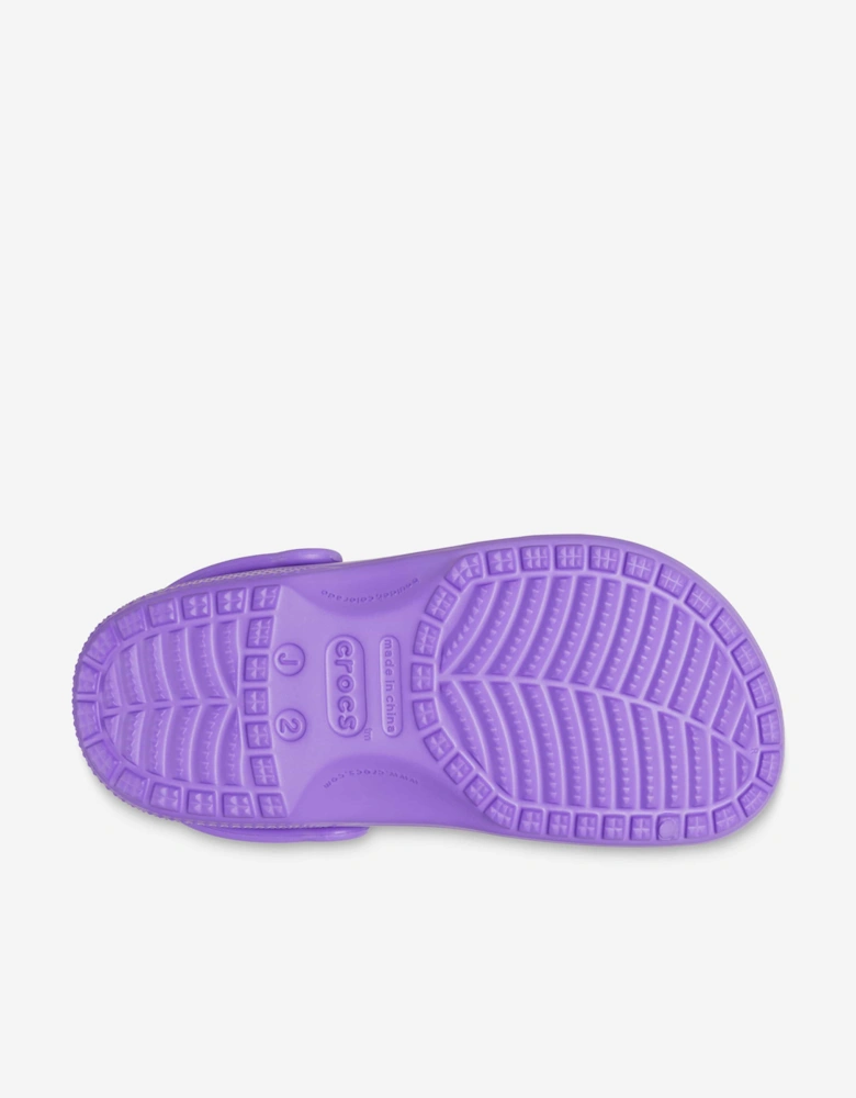 Kids Classic Clog in Purple