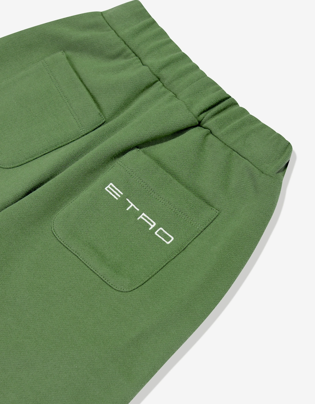 Boys Branded Joggers in Green