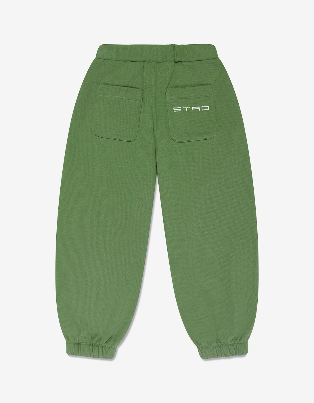 Boys Branded Joggers in Green