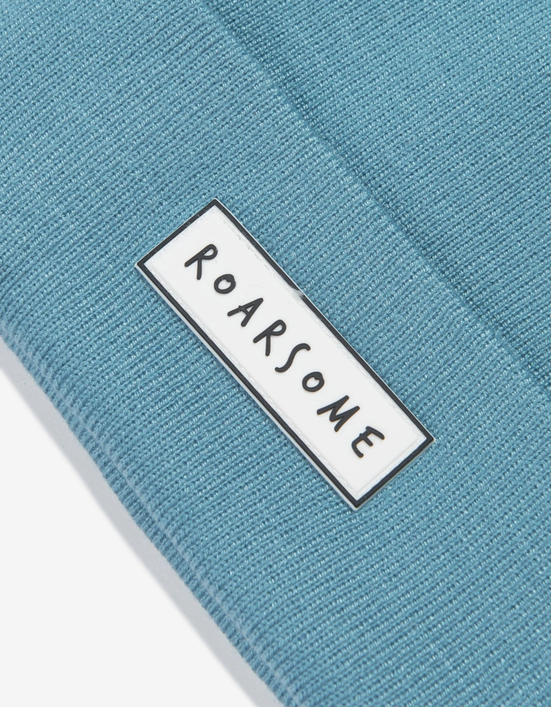 Kids Ocean Beanie In Blue