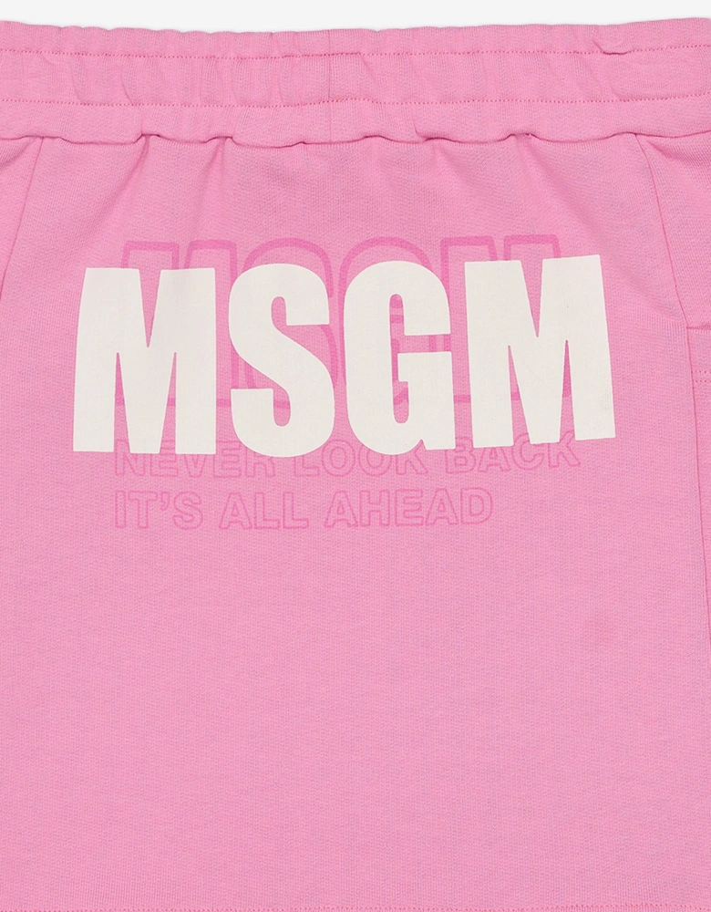 Girls Logo Skirt in Pink