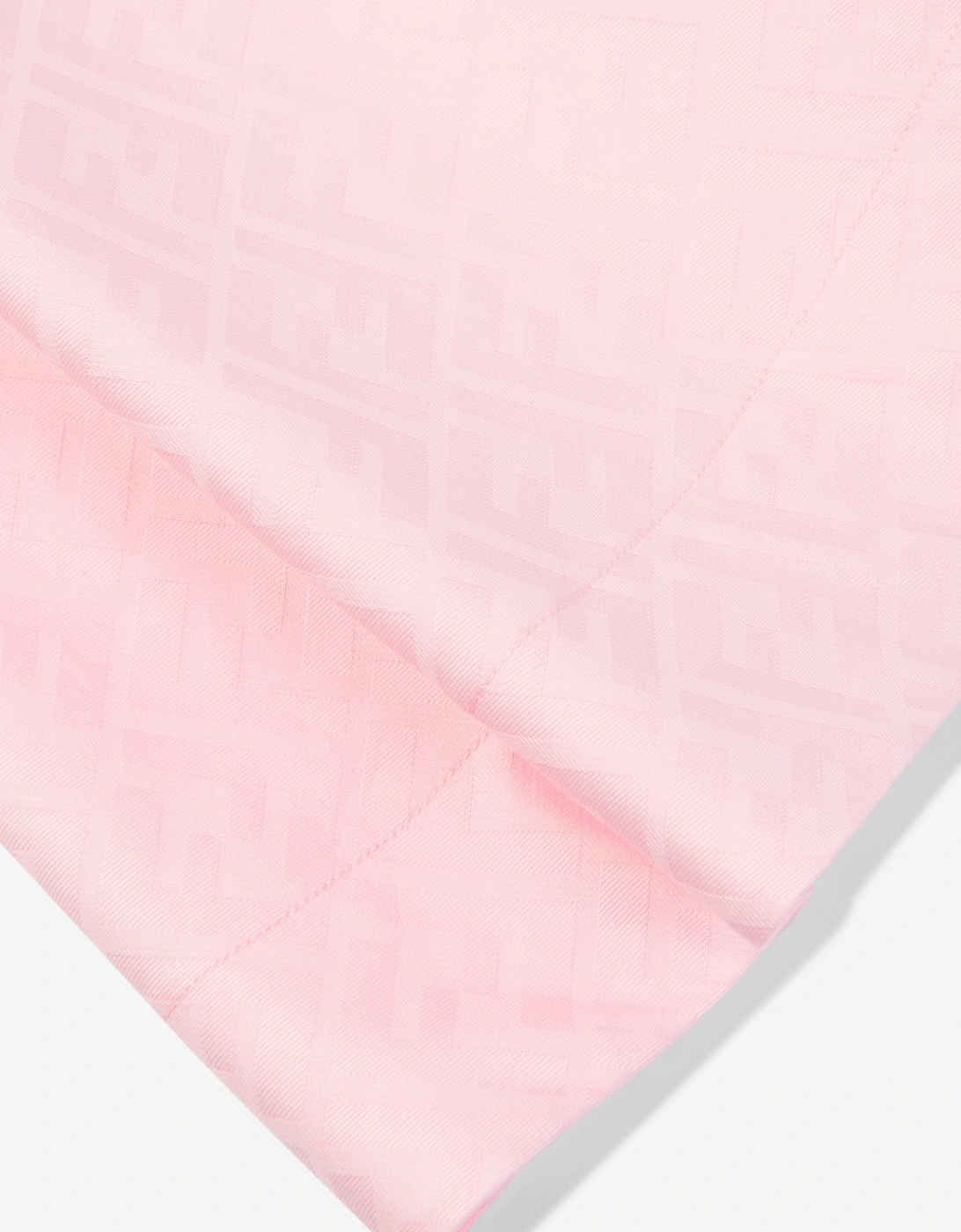 Girls FF Jacquard Dress in Pink