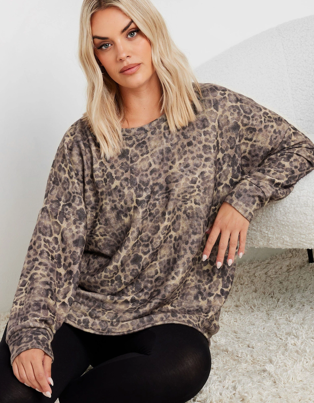 Leopard Print Jumper, 2 of 1