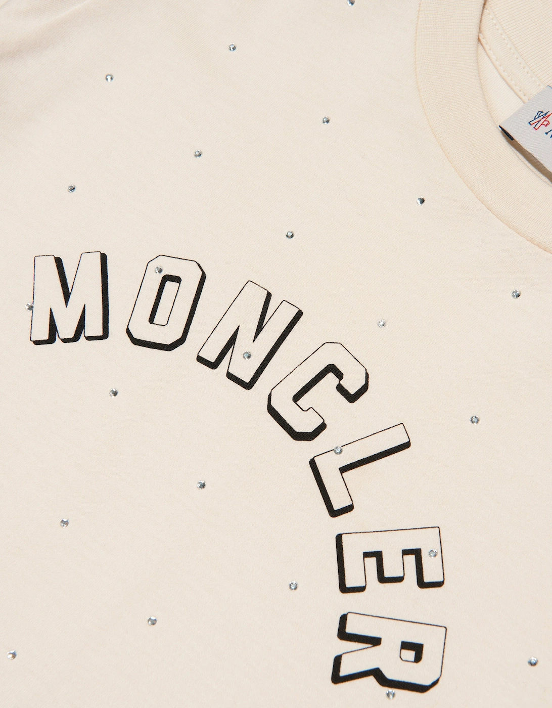 Enfant Girls Logo T-Shirt in Ivory