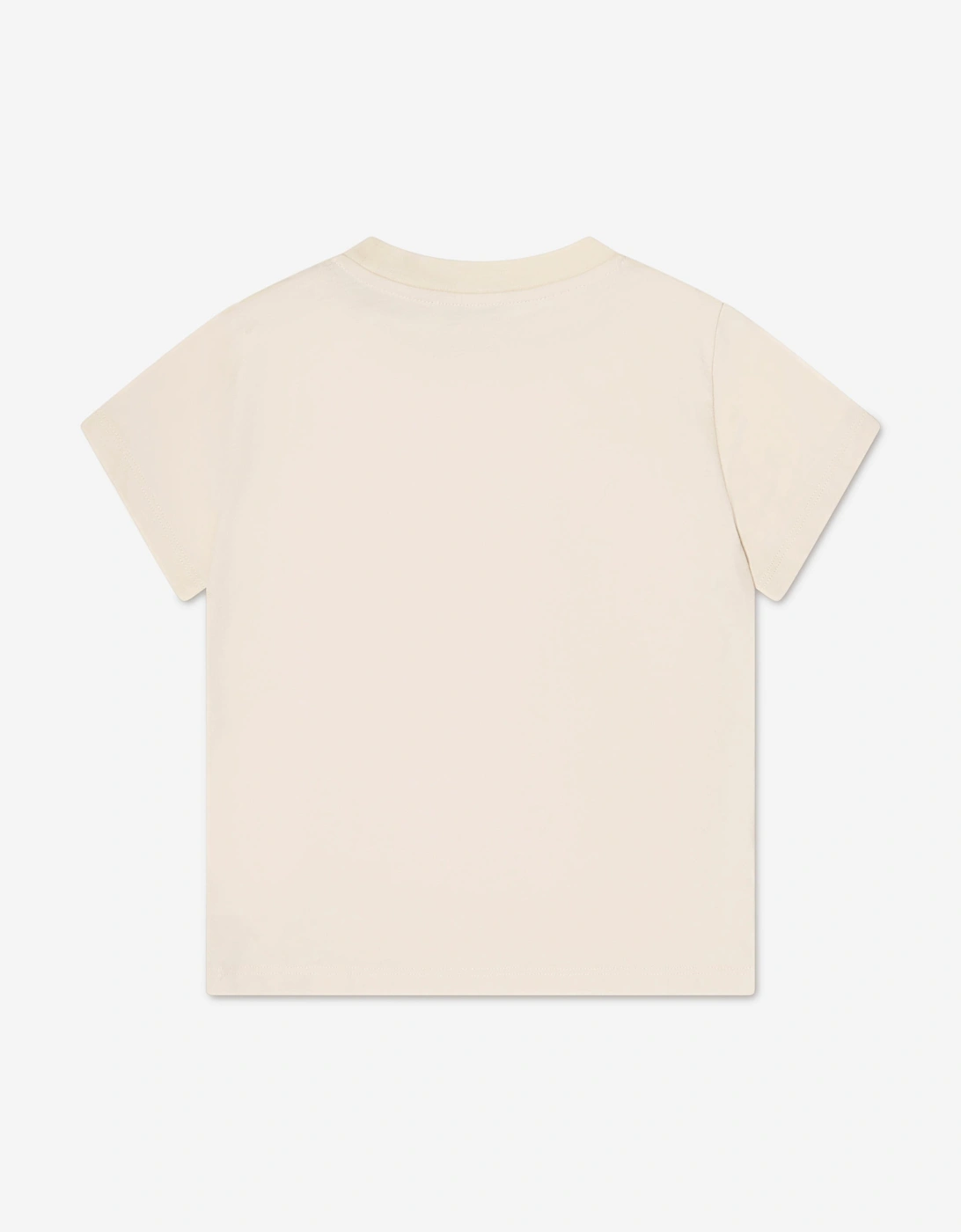 Enfant Girls Logo T-Shirt in Ivory