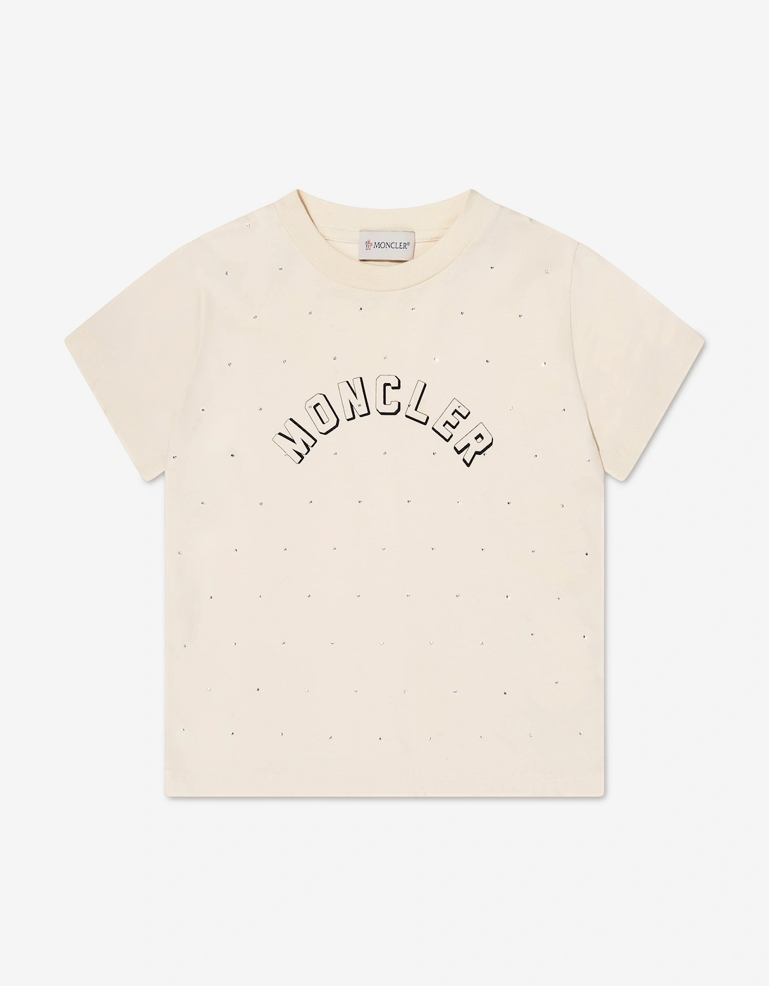 Enfant Girls Logo T-Shirt in Ivory, 5 of 4