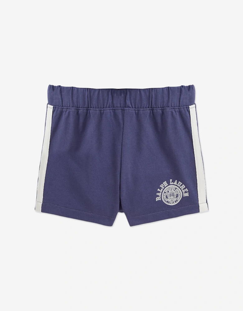 Baby Boys Polo Short Set in Blue