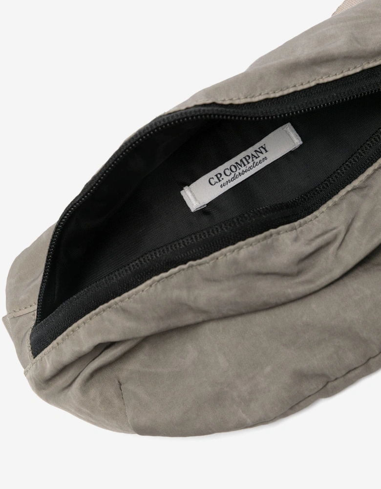 C.P. Company Boys Logo Belt Bag in Green