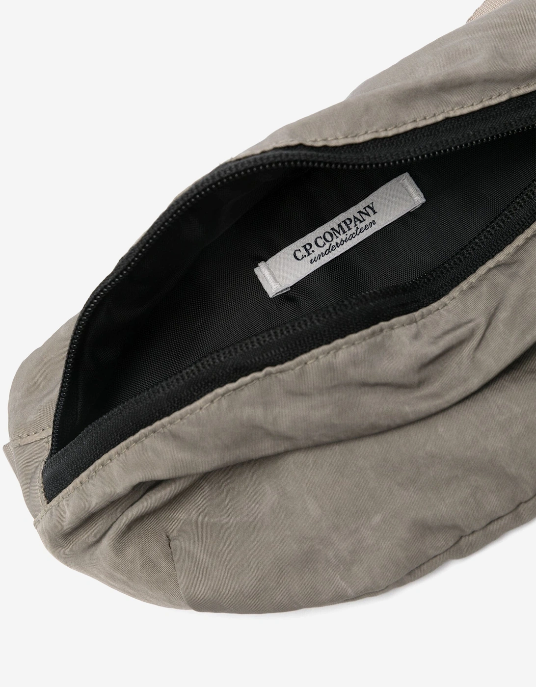 C.P. Company Boys Logo Belt Bag in Green