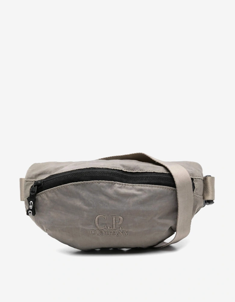 C.P. Company Boys Logo Belt Bag in Green