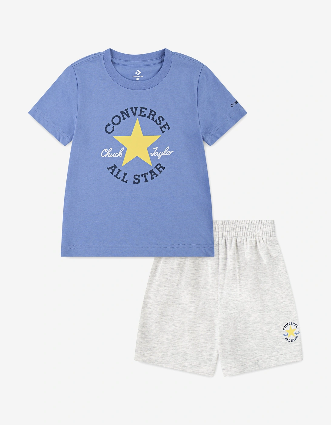Boys Dissected CTP Short Set in Blue, 5 of 4