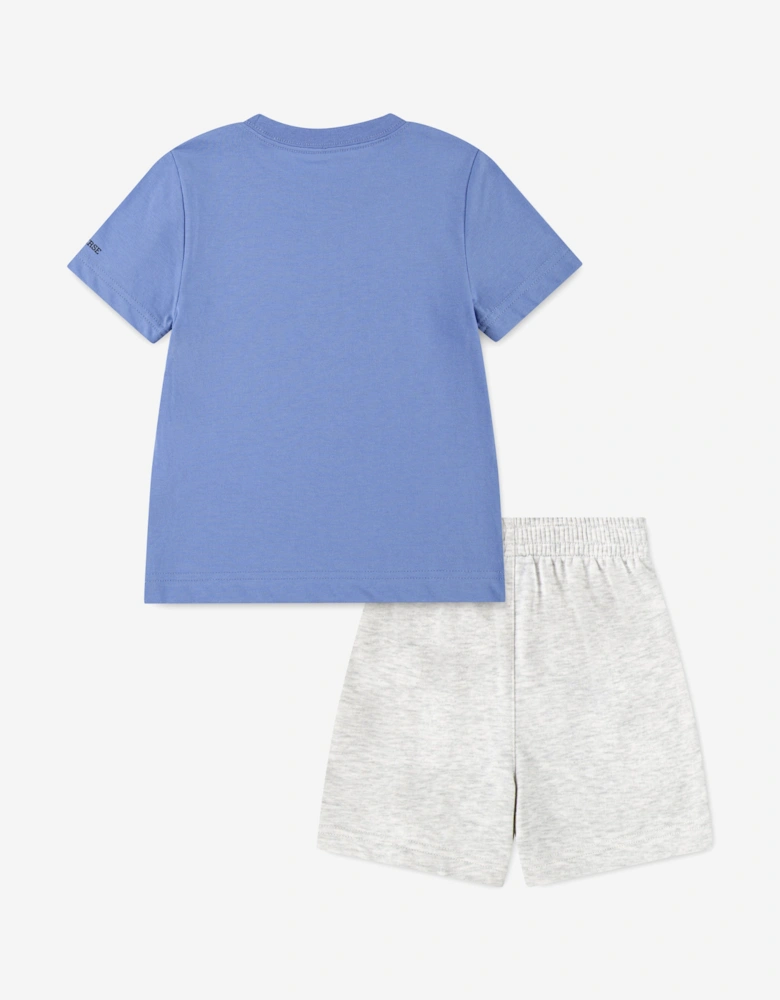 Boys Dissected CTP Short Set in Blue
