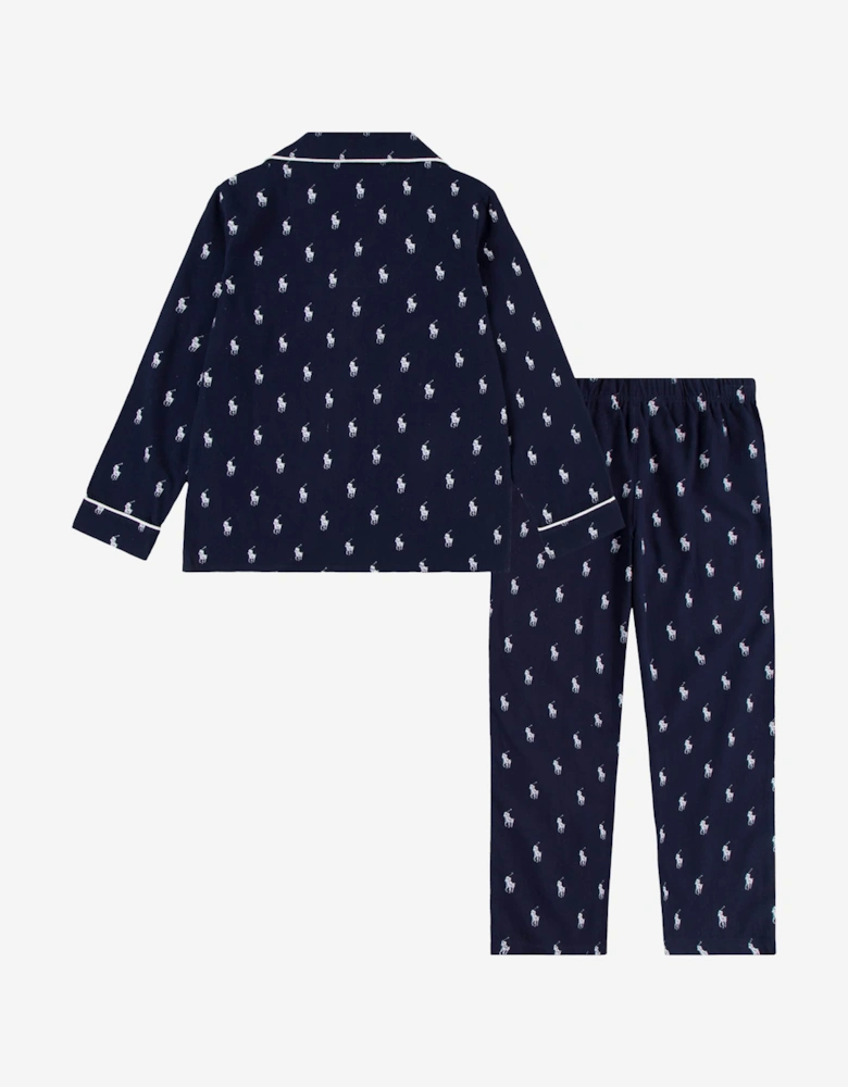 Boys Pyjama Set in Navy