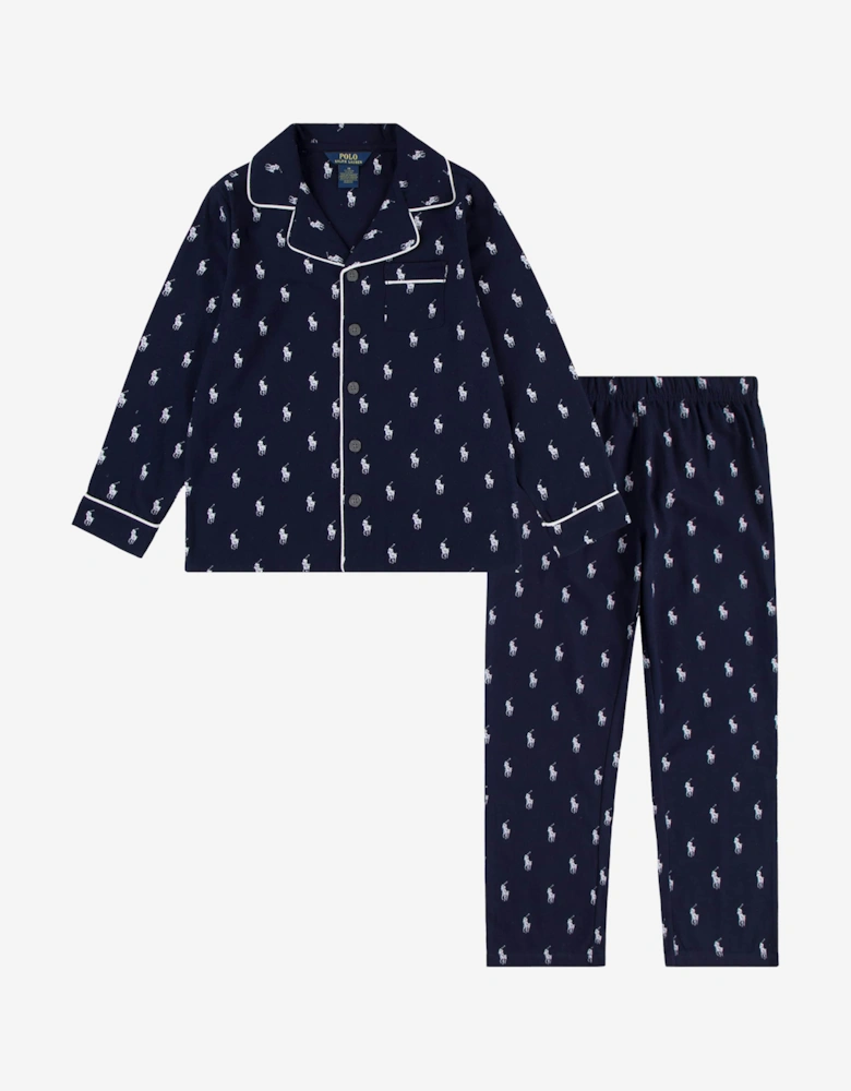 Boys Pyjama Set in Navy