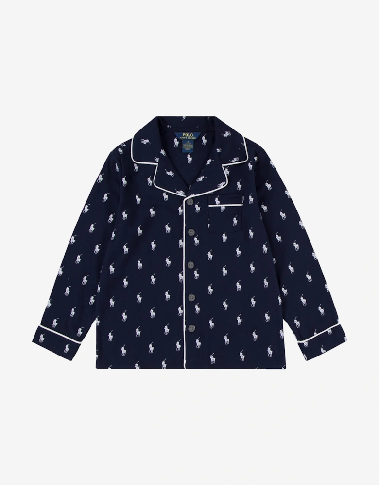 Boys Pyjama Set in Navy