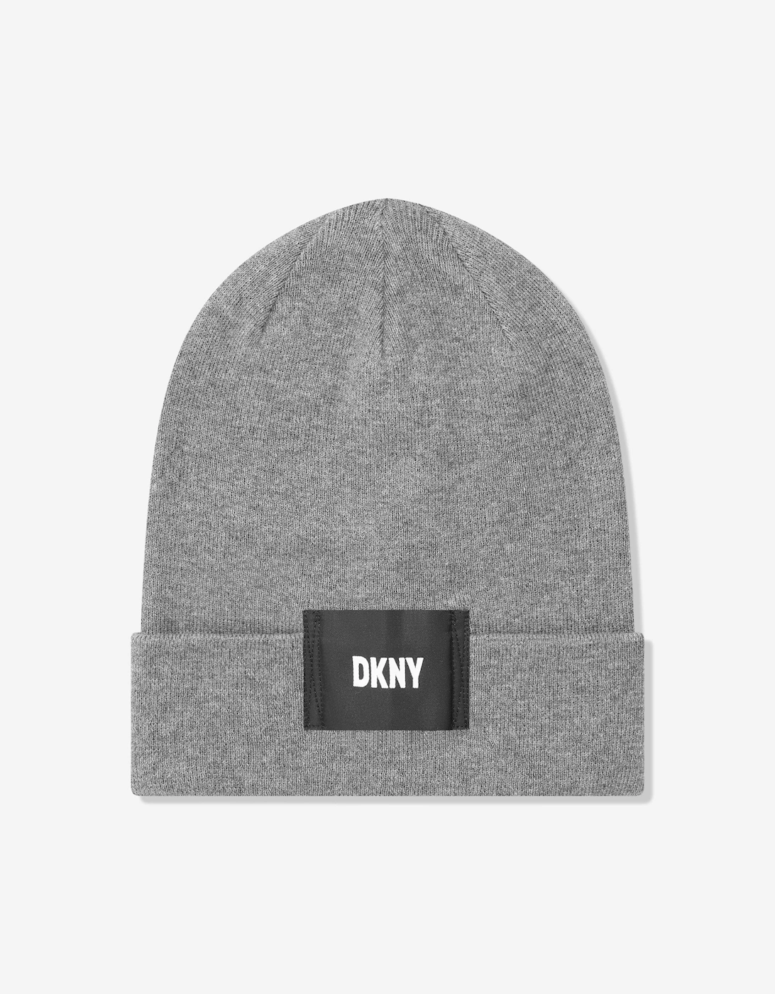 Girls Logo Beanie Hat in Grey, 5 of 4