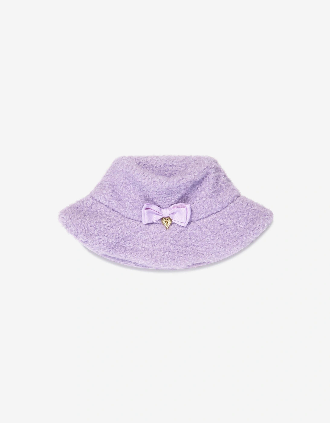 Angels Face Girls Maude Fleece Hat in Purple, 6 of 5