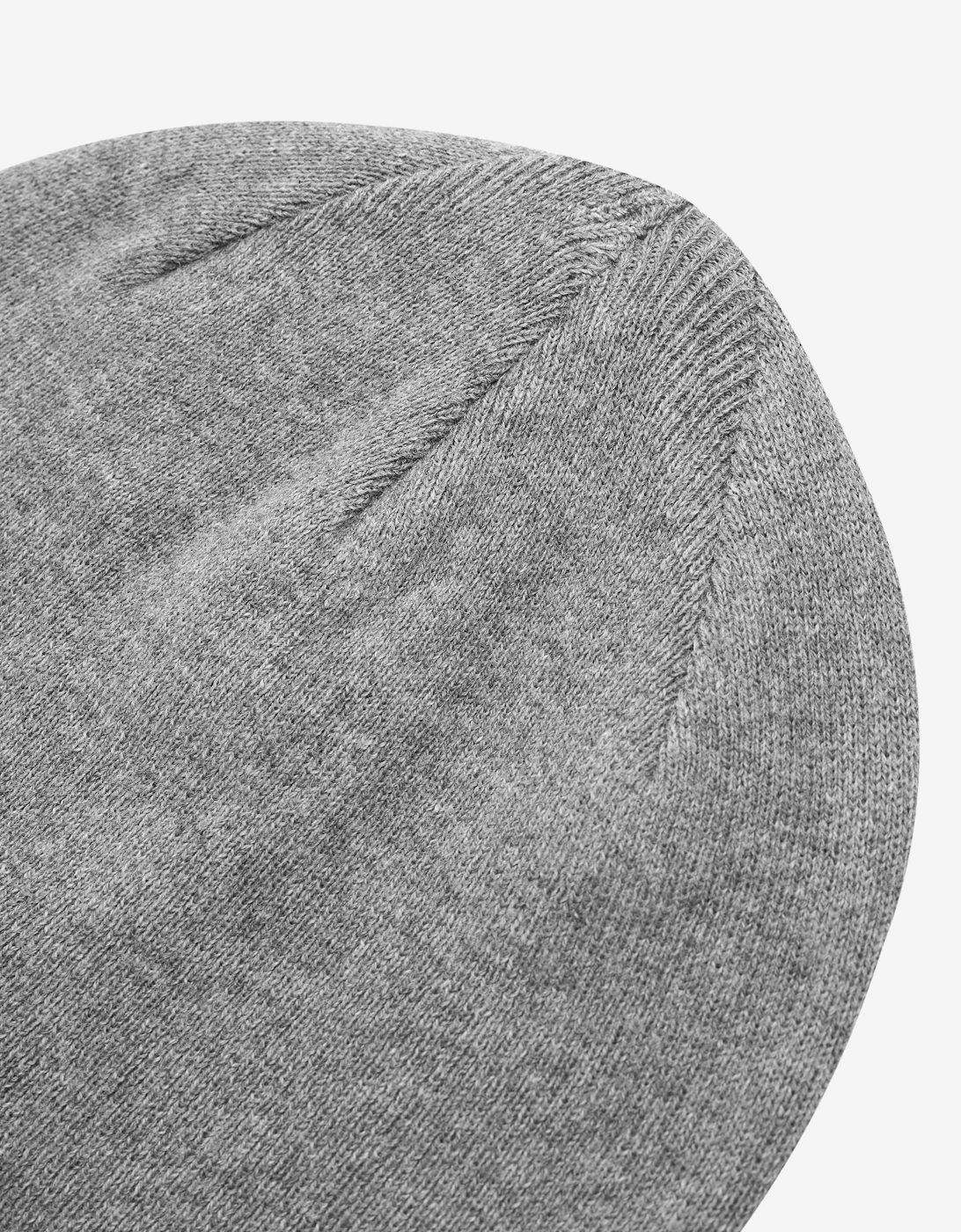 Girls Logo Beanie Hat in Grey