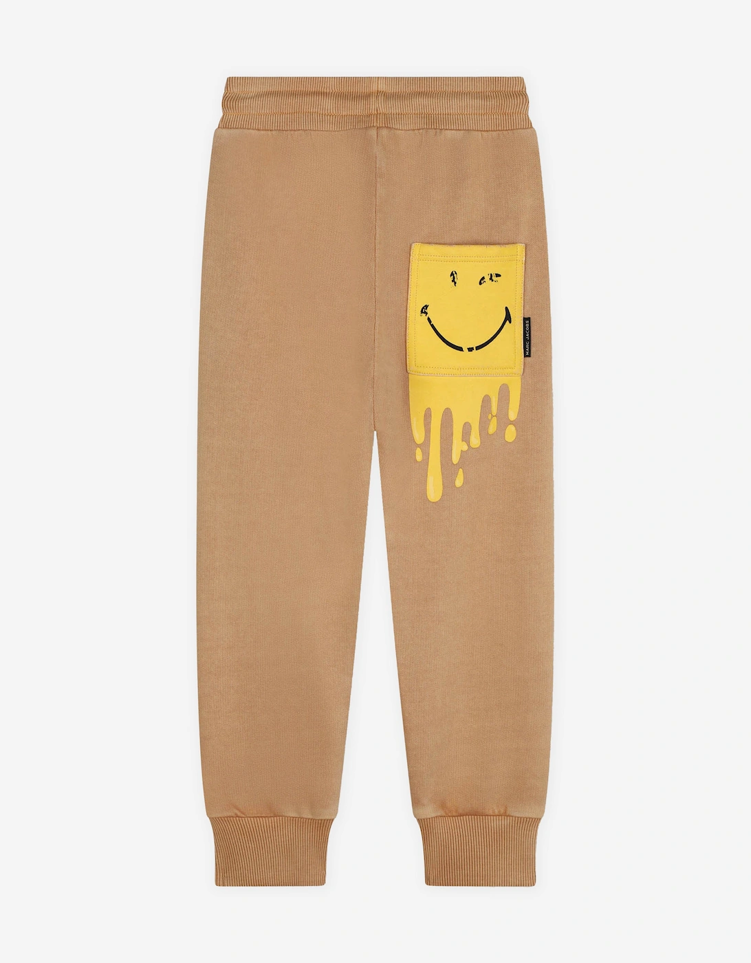 Kids Smiley Joggers in Brown