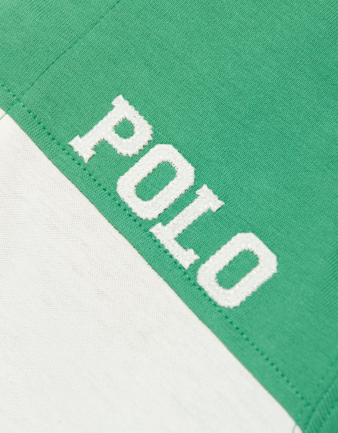 Boys Heavy Weight Jersey Rugby Shirt in Green