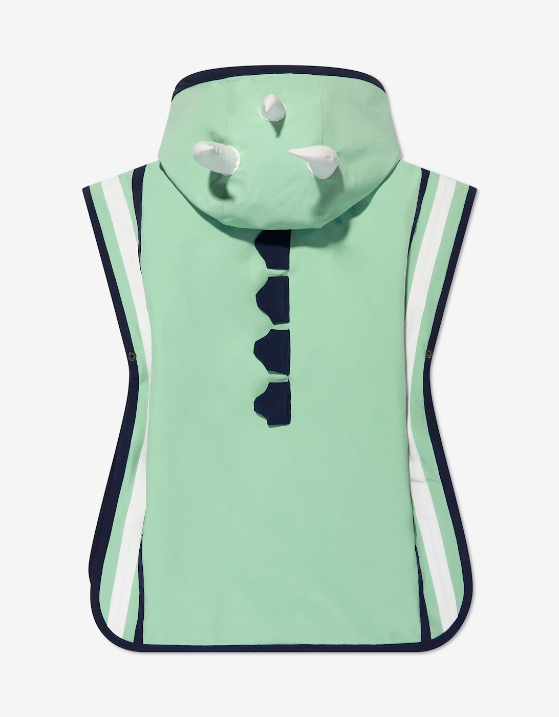 Boys Spike The Dinosaur Poncho Towel in Green