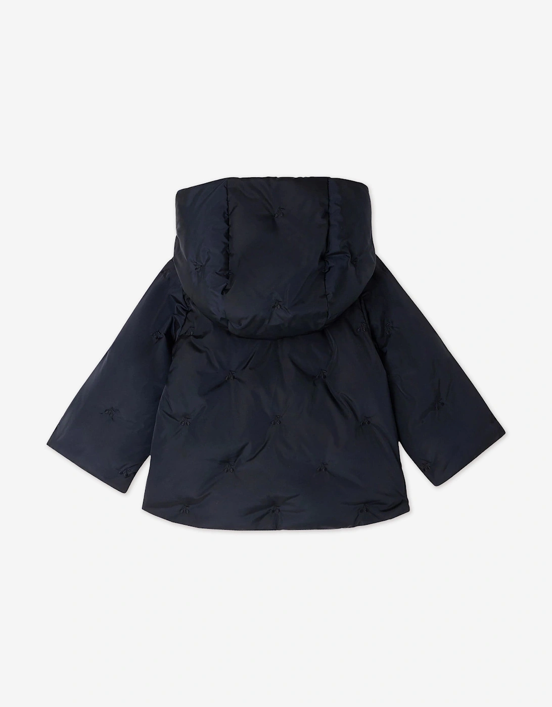 Baby Girls Bonno Quilted Jacket in Navy