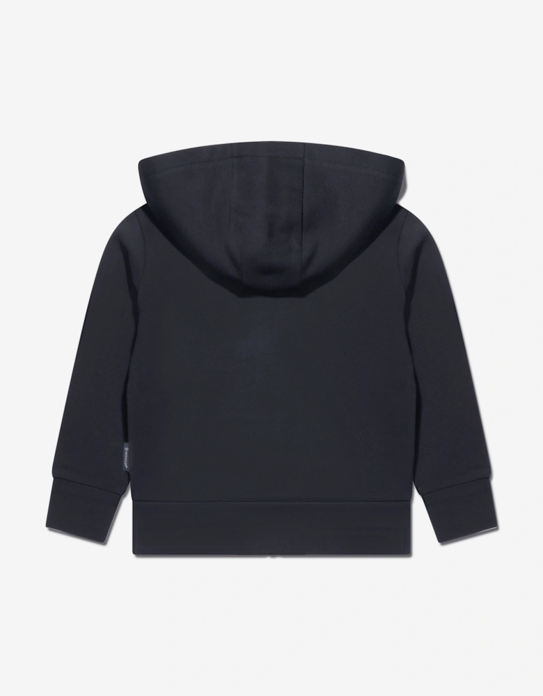 Enfant Kids Zip Up Cardigan in Navy