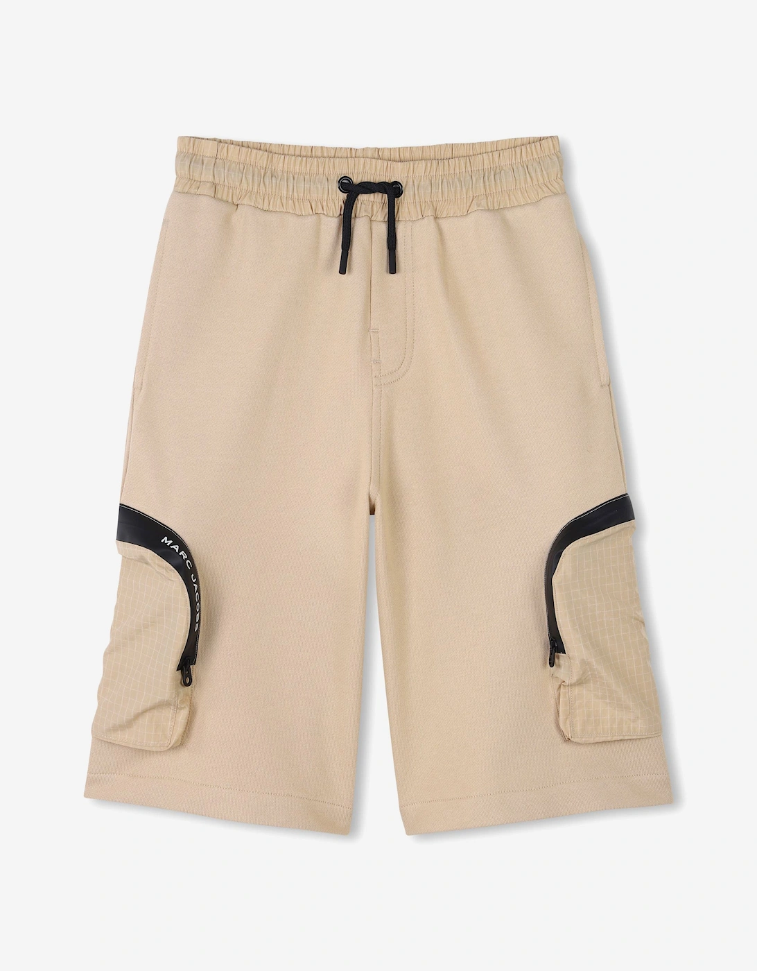 Boys Pocket Bermuda Shorts in Beige, 5 of 4