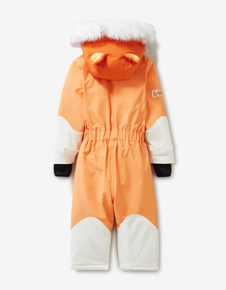 Kids Bingo Snowsuit in Orange