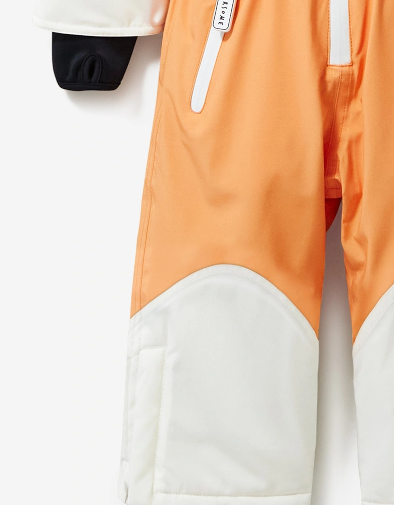 Kids Bingo Snowsuit in Orange