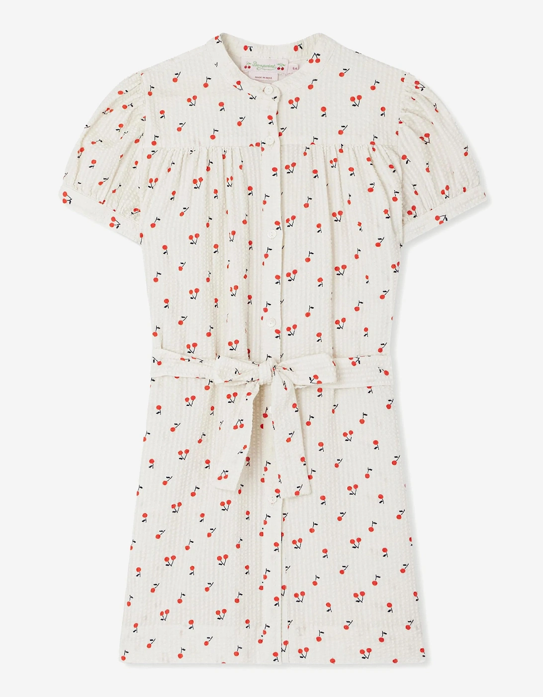 Girls Geranium Elorida Dress in Multicolour, 6 of 5