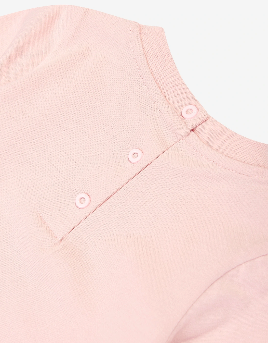 Baby Girls Long Sleeve Logo T-Shirt in Pink