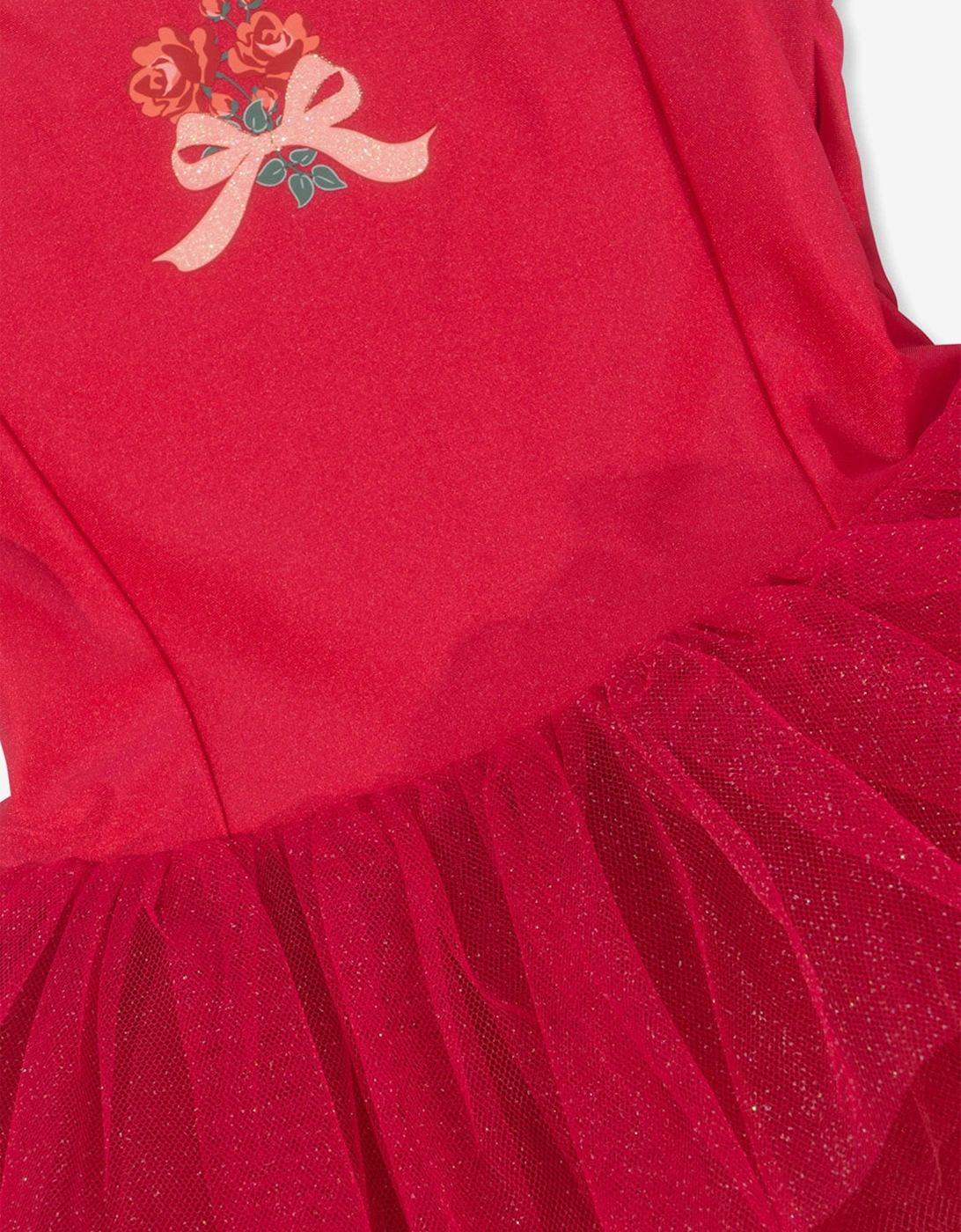 Girls Marina Ballerina Dress in Red