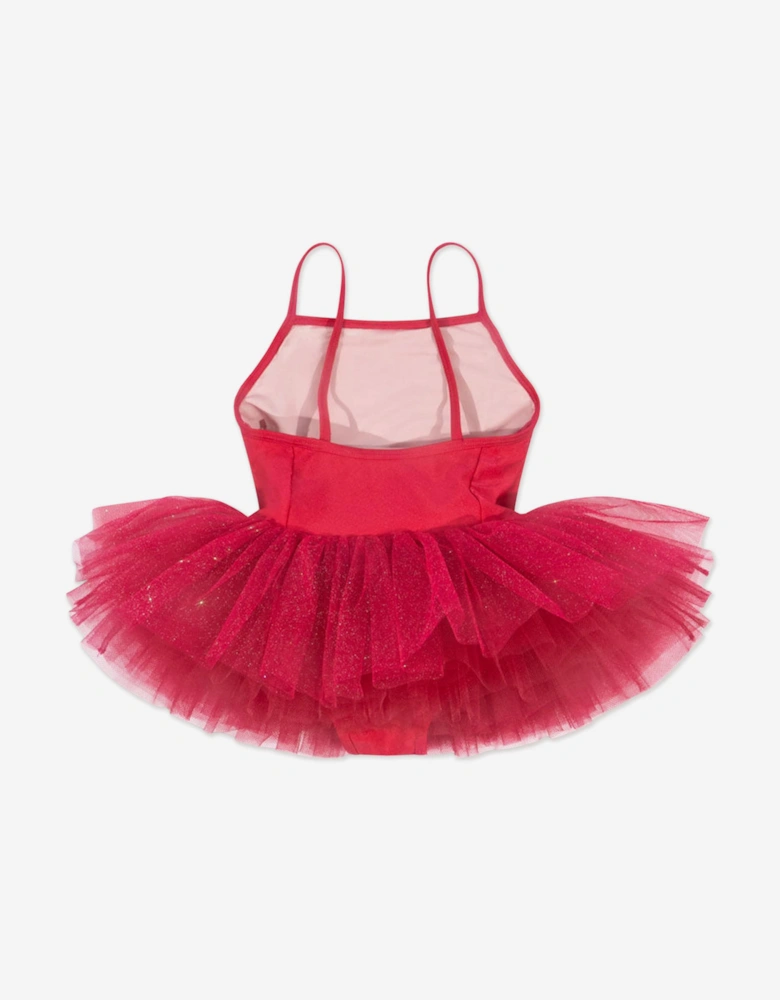 Girls Marina Ballerina Dress in Red