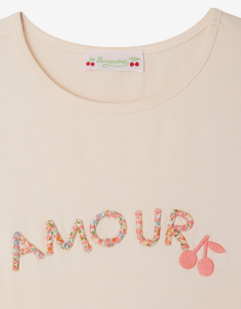 Girls Capricia T-Shirt in Pink