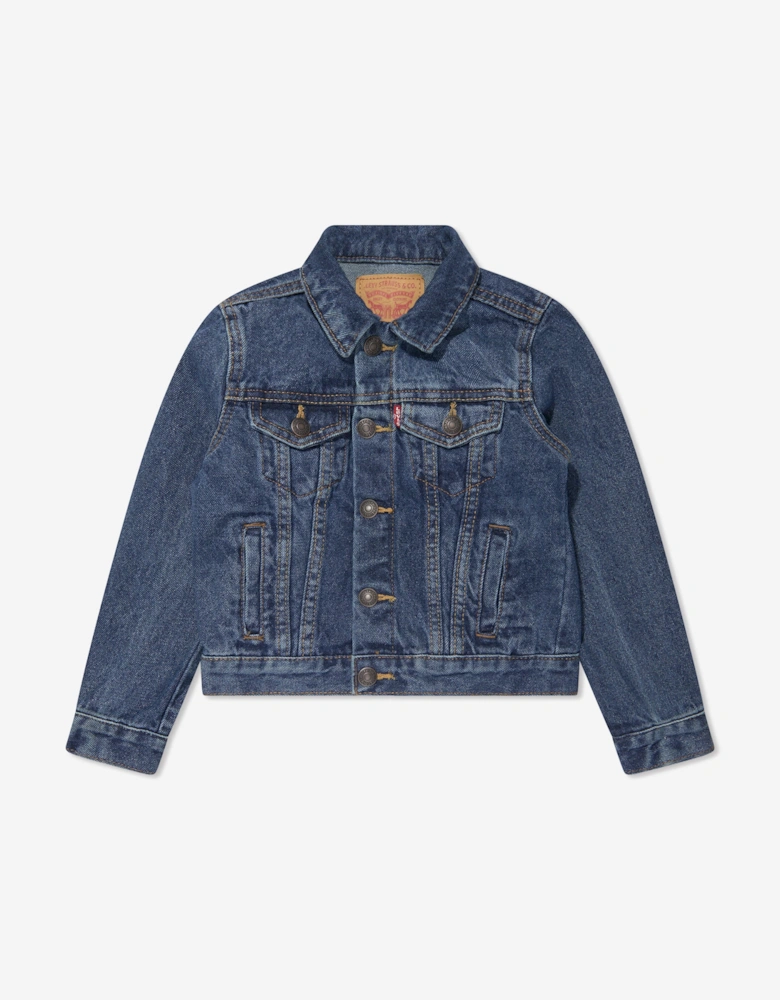 Boys Cotton Denim Trucker Jacket