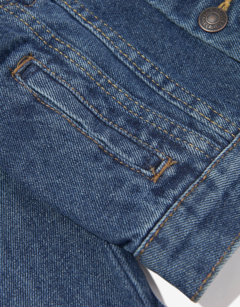 Boys Cotton Denim Trucker Jacket