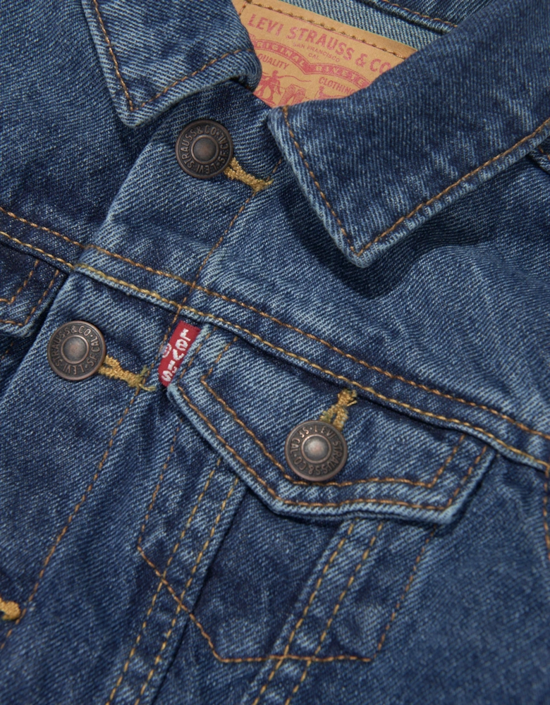 Boys Cotton Denim Trucker Jacket