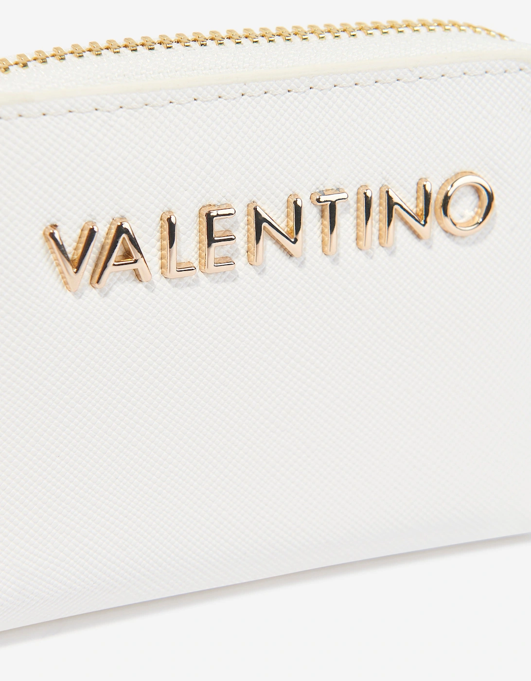 Divina Zip Around Wallet in White (10cm)