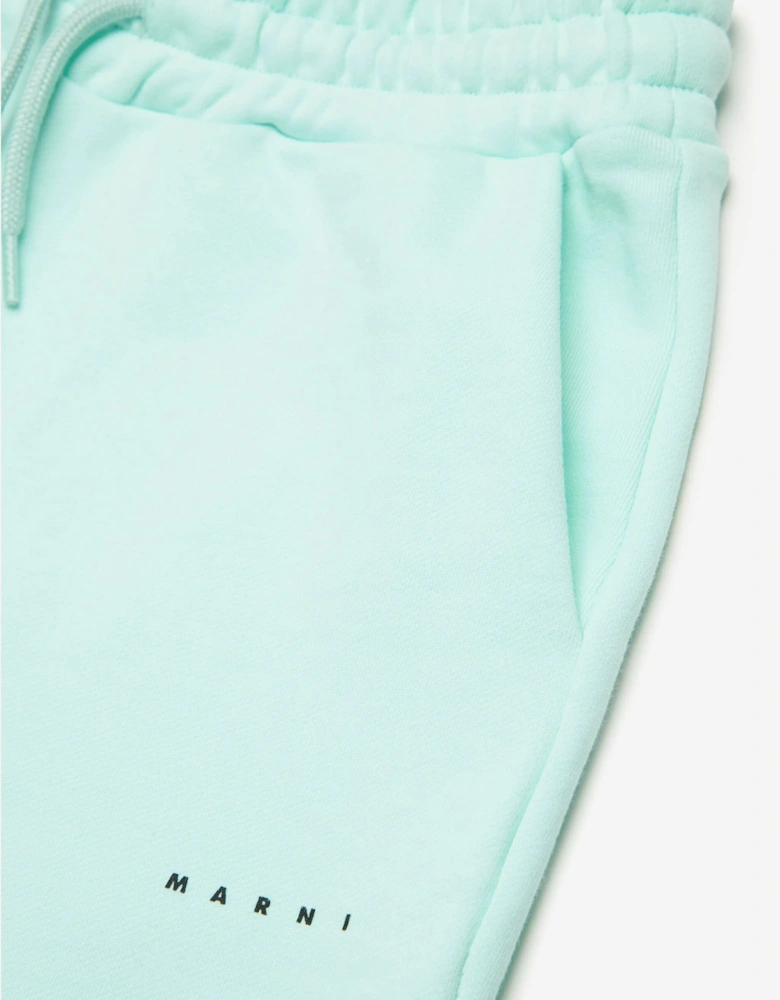 Girls Logo Joggers in Green
