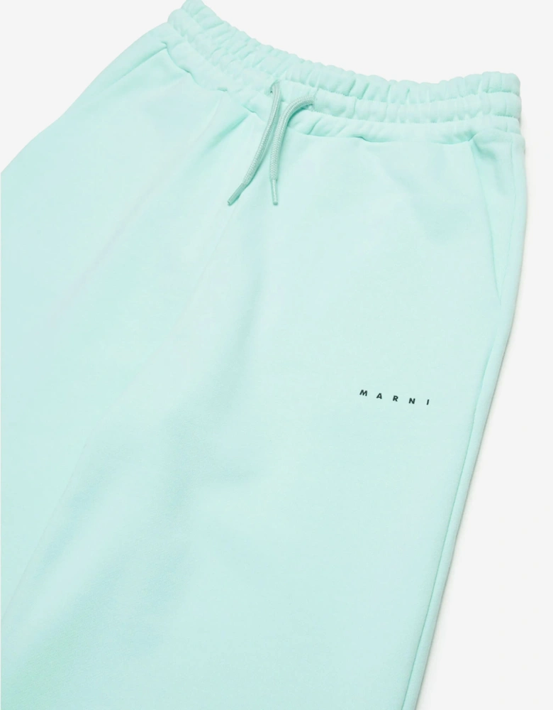 Girls Logo Joggers in Green