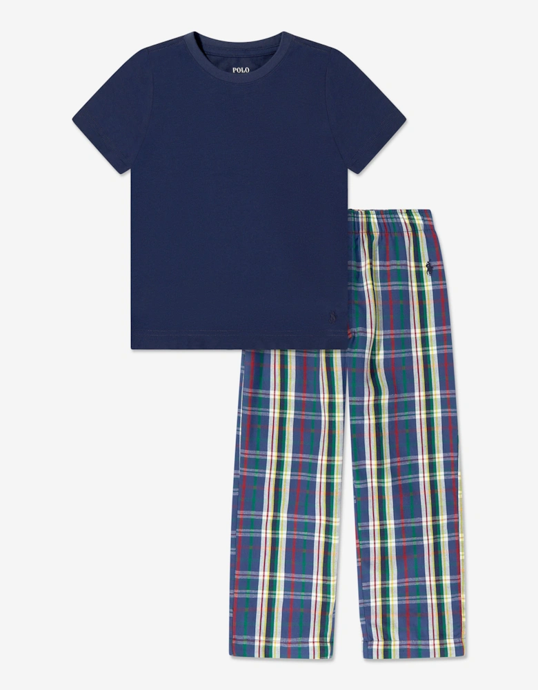 Boys Pyjama Set in Navy