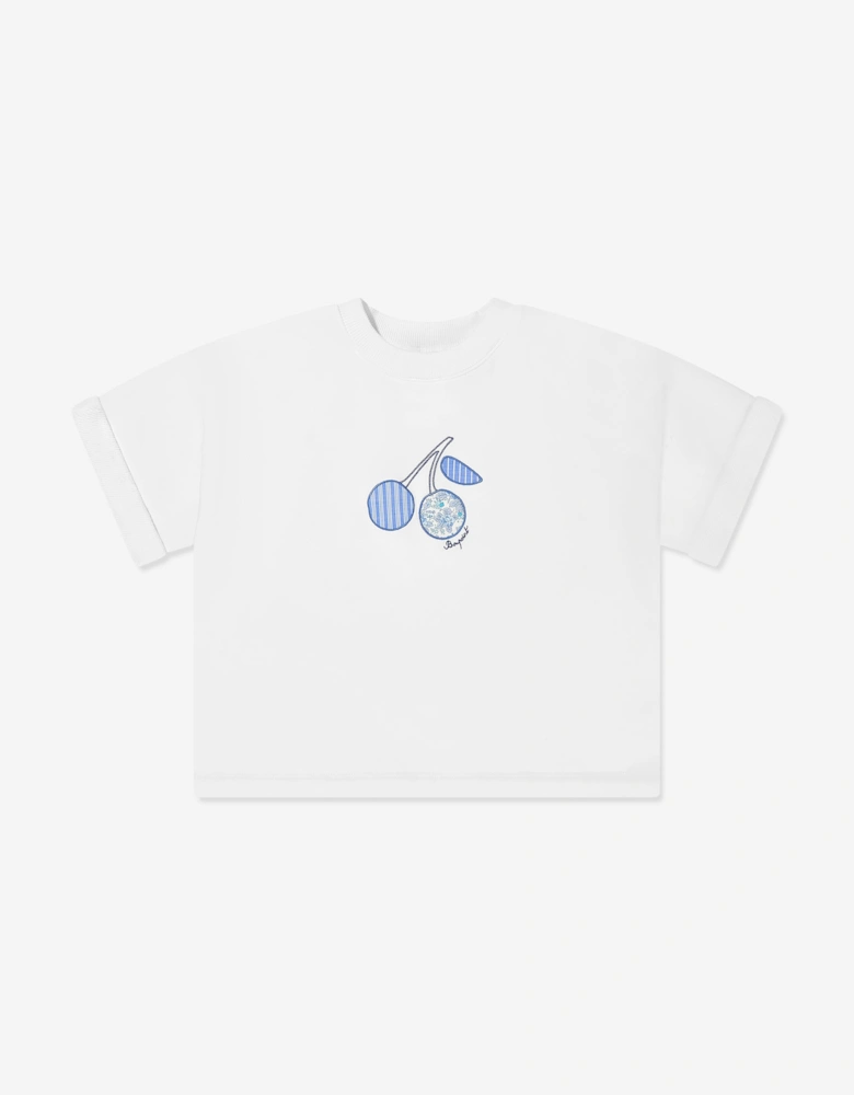Girls Faros T-Shirt in Ivory
