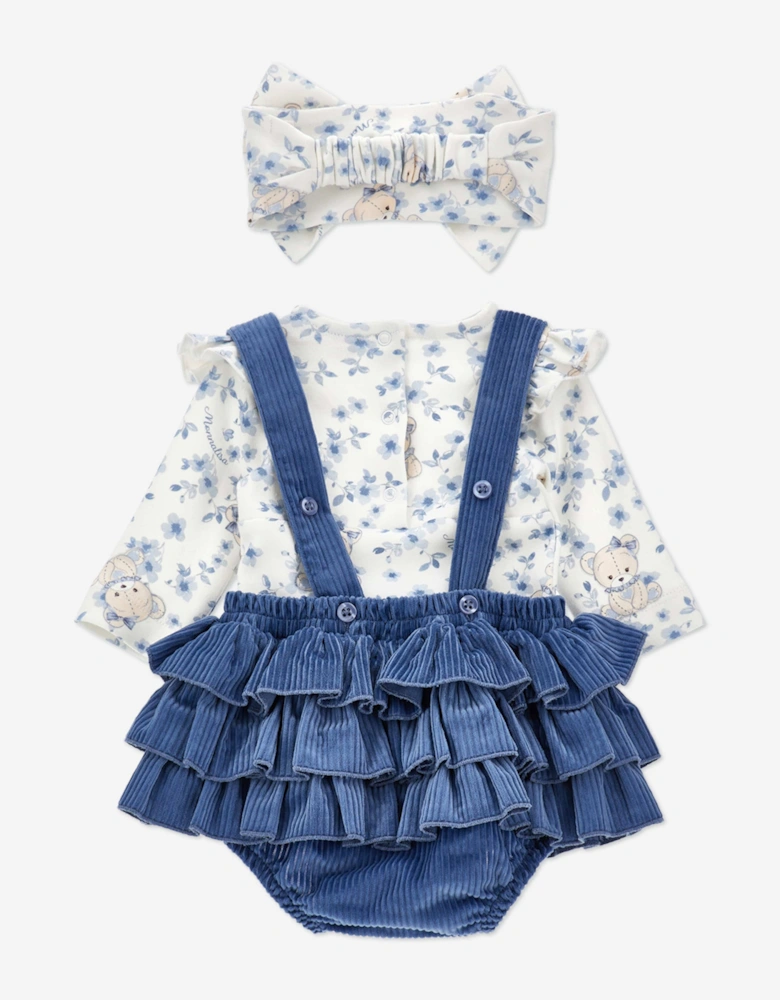 Baby Girls Dress Set in Blue